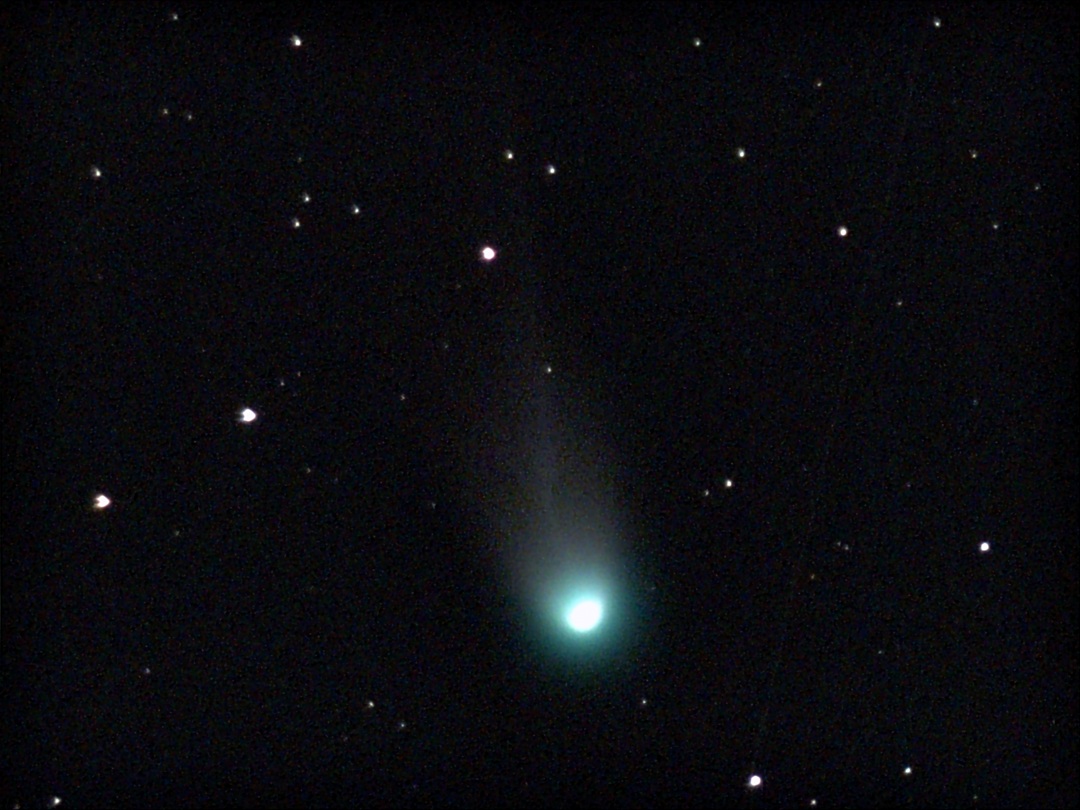 Cometa C/2026 Lemmon ripresa da Roma il 9 ottobre 2025 alle ore 5. Crediti AstronomiAmo APS