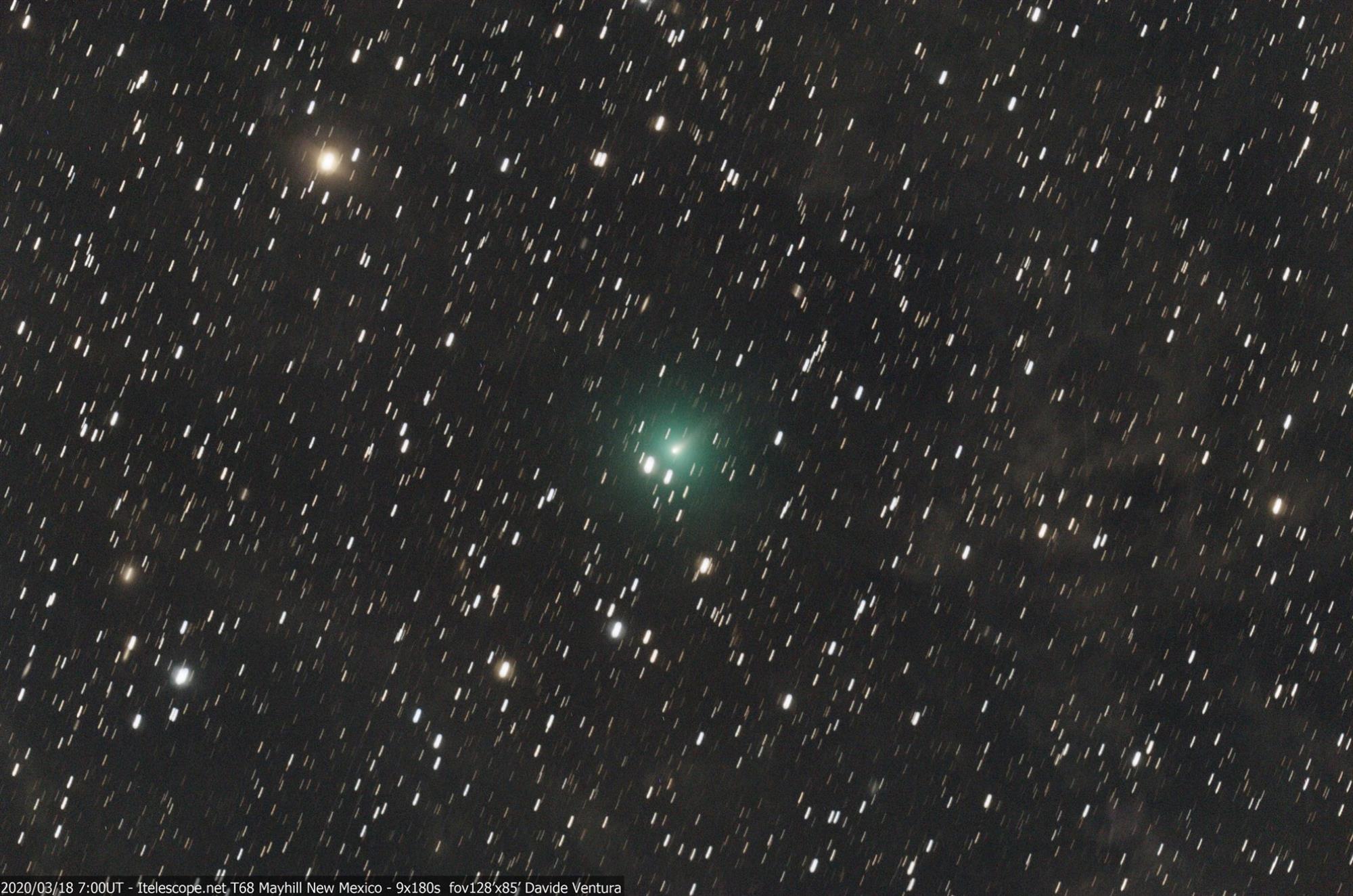 C/2019 Y4 (ATLAS). Crediti Davide Ventura
